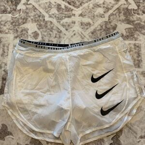 Nike Women's White Running Shorts